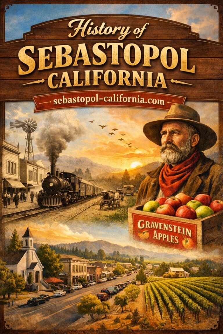 Read more about the article History of Sebastopol California