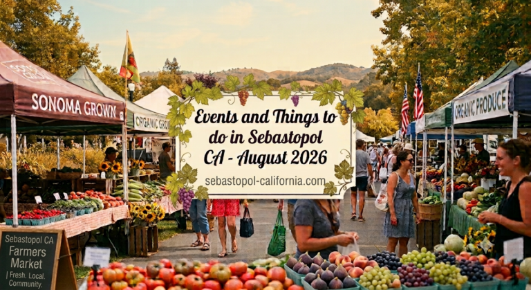 Read more about the article Events and Things to do in Sebastopol CA August 2026