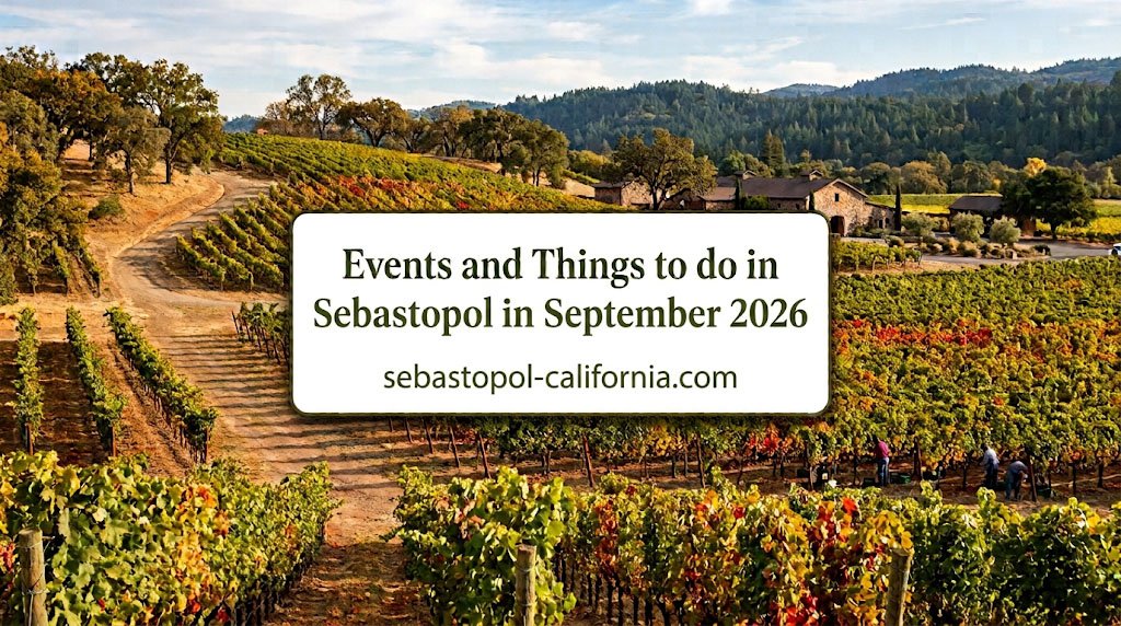 You are currently viewing Events and Things to do in Sebastopol CA September 2026