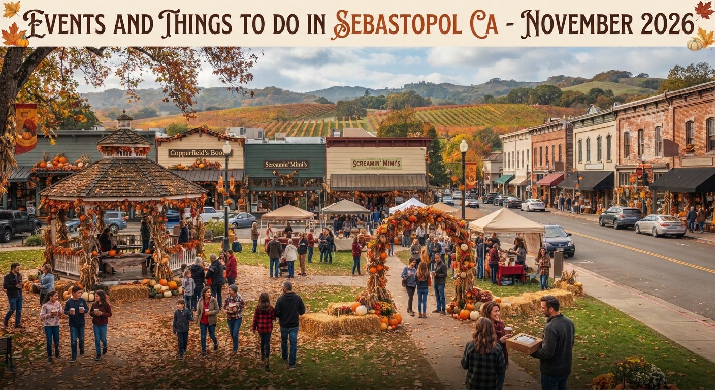 Read more about the article Events and Things to do in Sebastopol CA November 2026